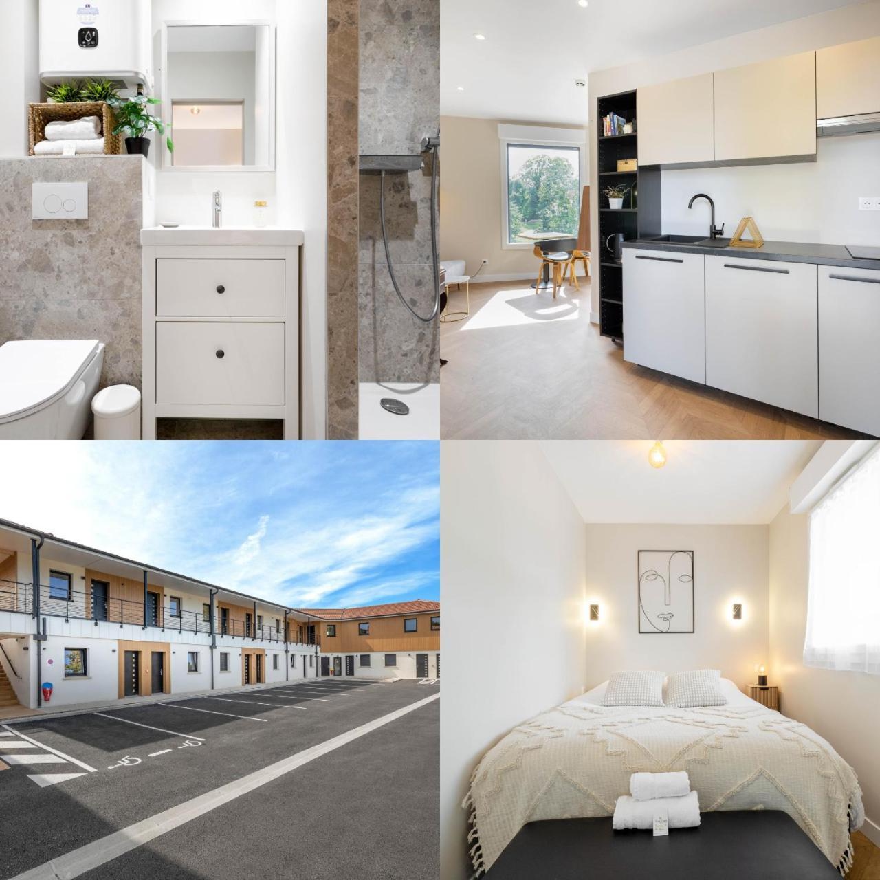 Appart Hotel Coraline - Genas Lyon Eurexpo Экстерьер фото